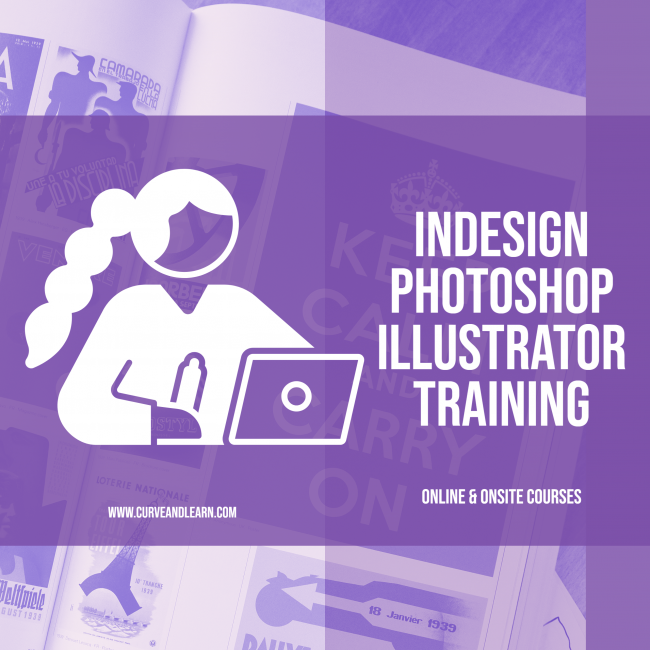 Adobe MasterClass Training Course, InDesign, Photoshop, Illustrator, Acrobat online and onsite training courses
